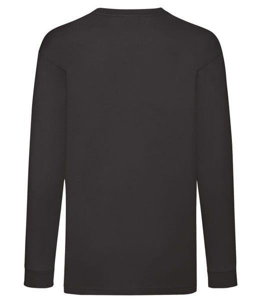 Fruit Of The Loom Kids' Valueweight Long Sleeve T-Shirt 100% Cotton