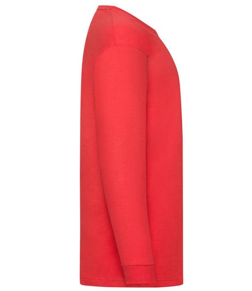 Fruit Of The Loom Kids' Valueweight Long Sleeve T-Shirt 100% Cotton