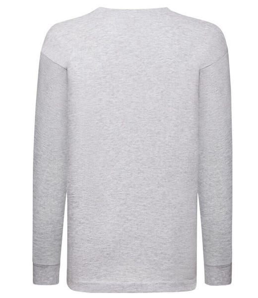 Fruit Of The Loom Kids' Valueweight Long Sleeve T-Shirt 100% Cotton
