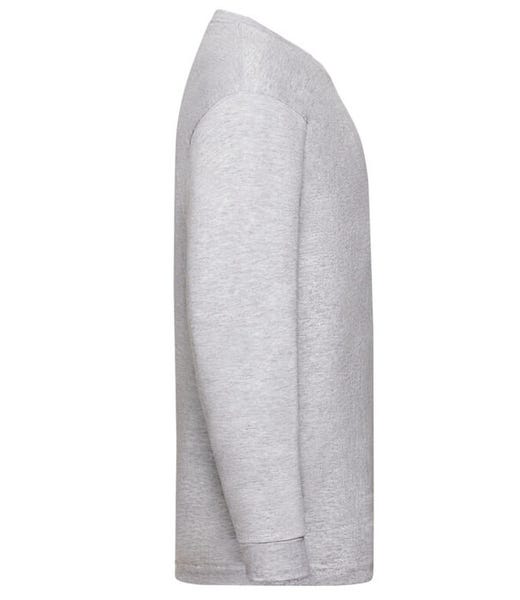 Fruit Of The Loom Kids' Valueweight Long Sleeve T-Shirt 100% Cotton