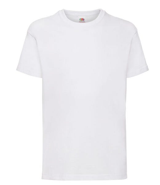 Fruit Of The Loom Kid's Valueweight T Short Sleeve T-Shirt 100% Cotton