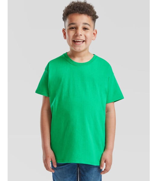 Fruit Of The Loom Kid's Valueweight T Short Sleeve T-Shirt 100% Cotton