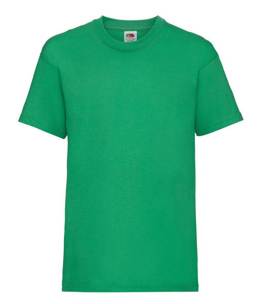 Fruit Of The Loom Kid's Valueweight T Short Sleeve T-Shirt 100% Cotton