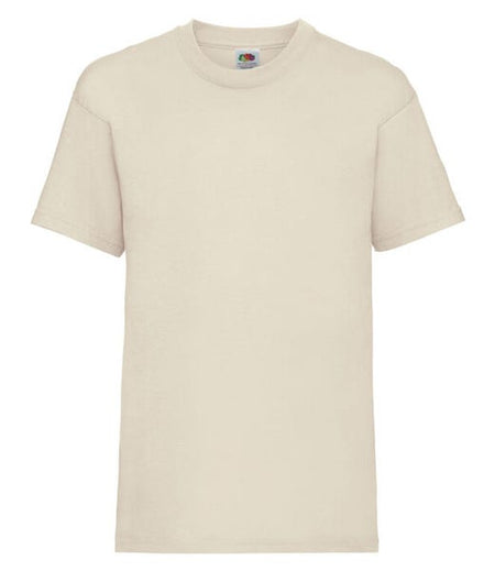 Fruit Of The Loom Kid's Valueweight T Short Sleeve T-Shirt 100% Cotton