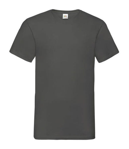 Fruit Of The Loom Men's Valueweight V-Neck T-Shirt 100% Cotton