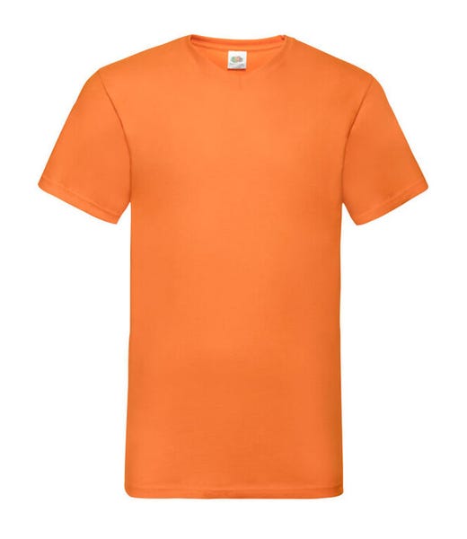Fruit Of The Loom Men's Valueweight V-Neck T-Shirt 100% Cotton