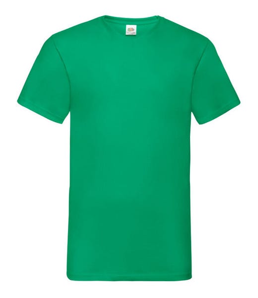 Fruit Of The Loom Men's Valueweight V-Neck T-Shirt 100% Cotton