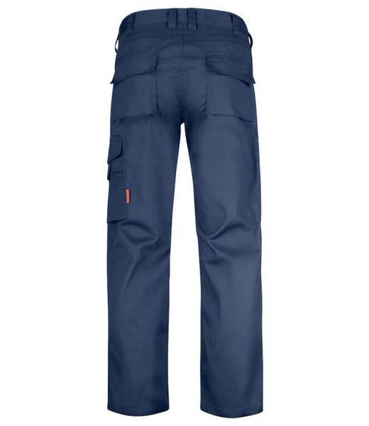 Jobman Service Trousers Men's Work Trousers Polycotton Navy