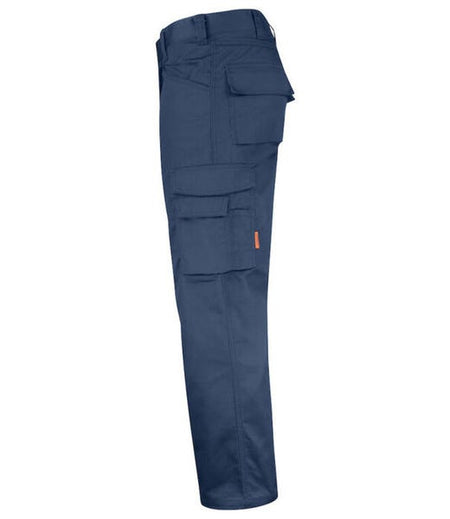 Jobman Service Trousers Men's Work Trousers Polycotton Navy