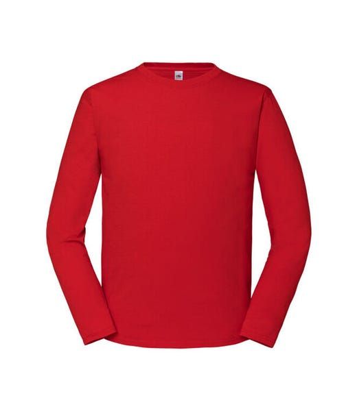 Fruit Of The Loom Men's Iconic 195 Premium Long Sleeve T-Shirt