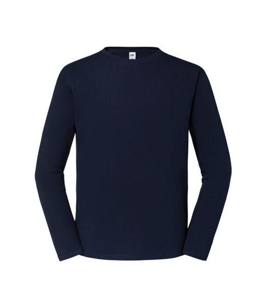 Fruit Of The Loom Men's Iconic 195 Premium Long Sleeve T-Shirt