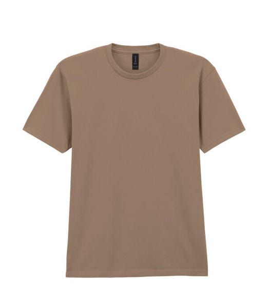 Gildan Softstyle Midweight Men's Short Sleeve T-Shirt 100% Cotton