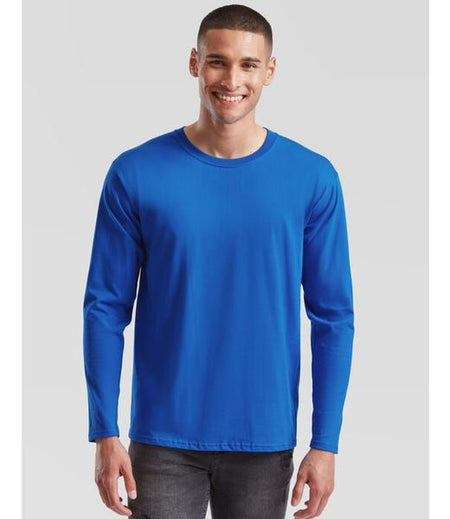 Fruit Of The Loom Men's Iconic 195 Premium Long Sleeve T-Shirt